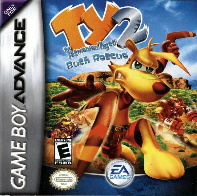 Ty the Tasmanian Tiger 2: Bush Rescue (Gameboy Advance) - Game Manual Only