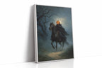 A Ride Through Autumn's Veil