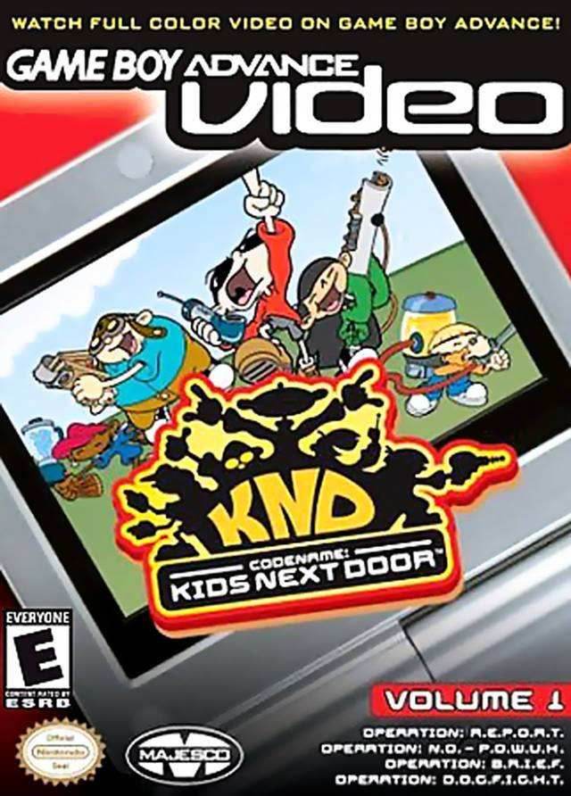 GBA Video Codename Kids Next Door Volume 1 (Gameboy Advance) - Game Manual Only