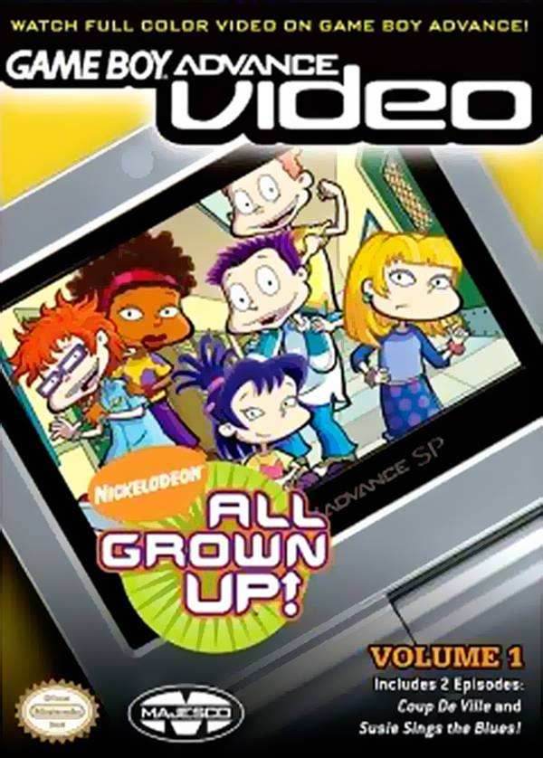 Gameboy Advance Video: All Grown Up (Gameboy Advance) - Game Manual Only