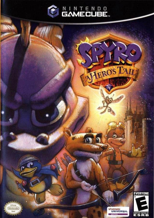 Spyro: A Hero's Tail (Gamecube) - Game Manual Only