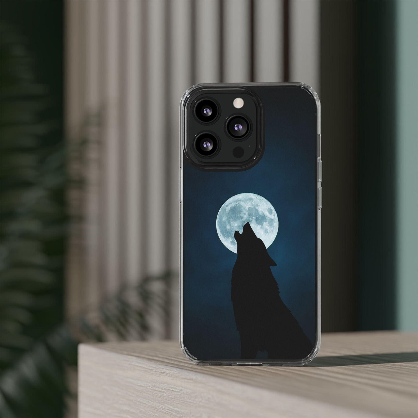 Full Moon and Wolf Clear Cases
