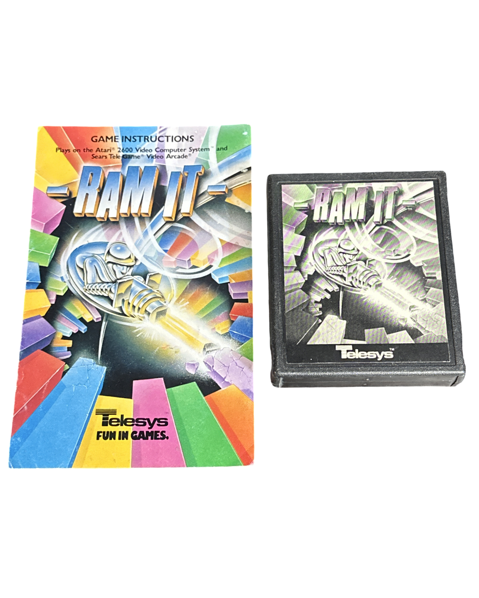Ram It - Atari 2600, Original Label NTSC RARE!!