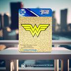 Wonder Women Logo Wooden Jigsaw Puzzle - A4 + Wooden Gift Box