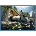 Trefl World of Tanks The Great Tank Battle 4x250 Piece Puzzle