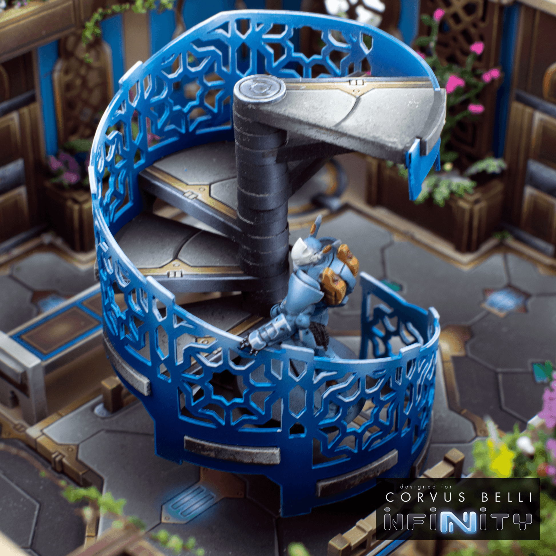 Alcazaba Hanging Gardens (W/ Spiral Staircase) - Hanging Gardens