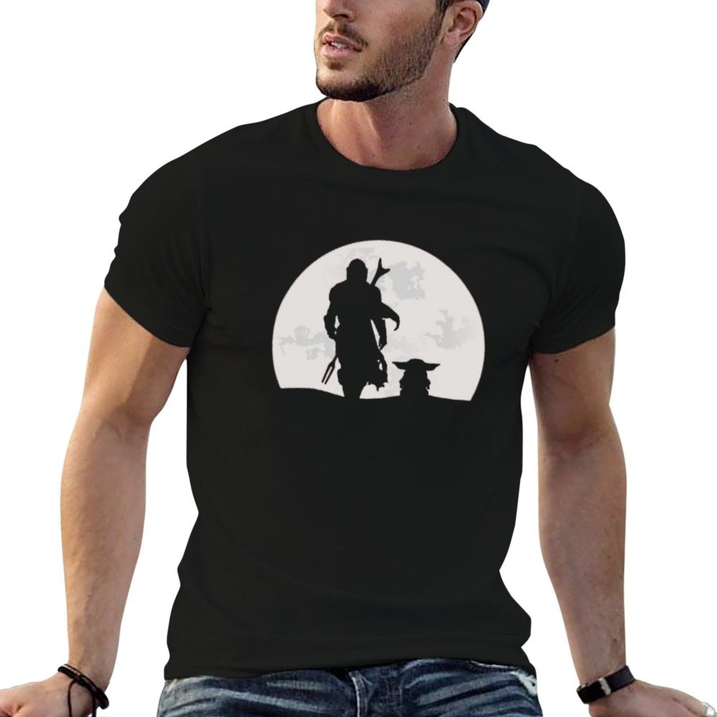 Bounty Hunter Moon  Eco-friendly Material T-Shirt