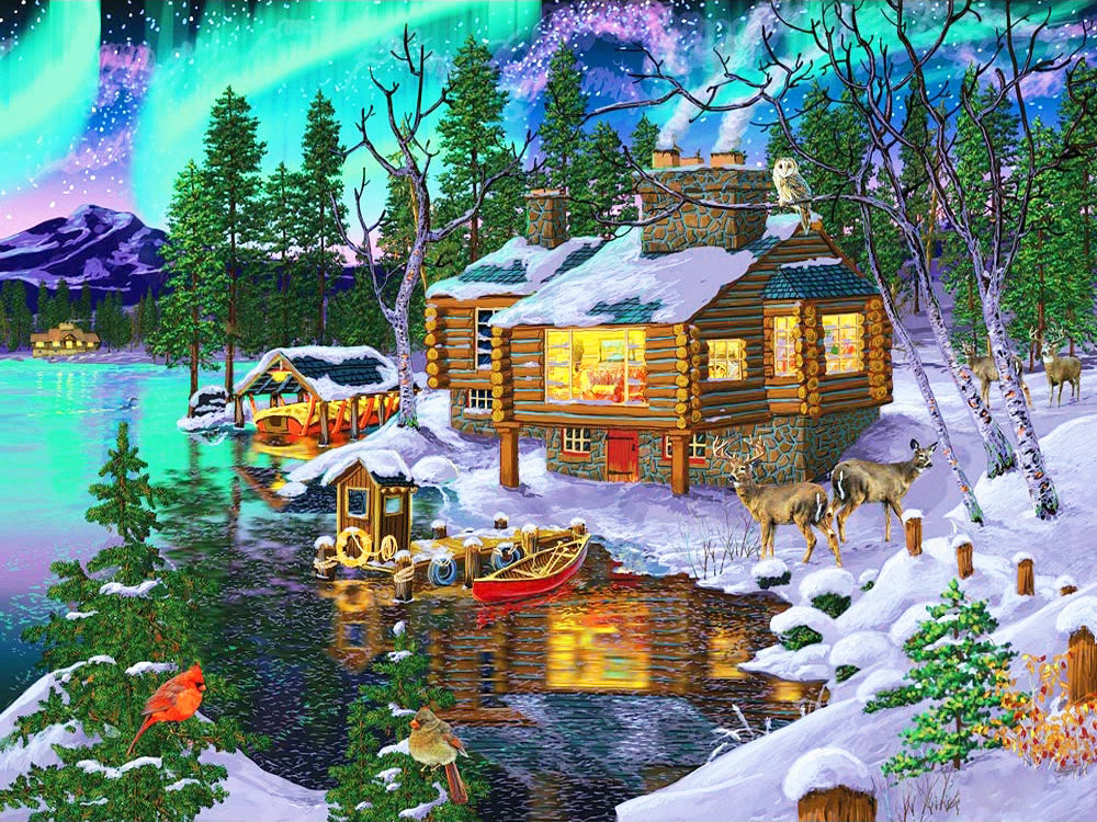 5D Diamond Painting Winter Landscape  Embroidery