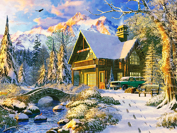 5D Diamond Painting Winter Landscape  Embroidery