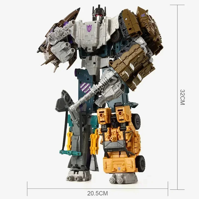 5in1 Combiners Bruticus G1 Transformation Action Figure Toy Brawl Swindle Onslaught Model Deformation Car Robot KO