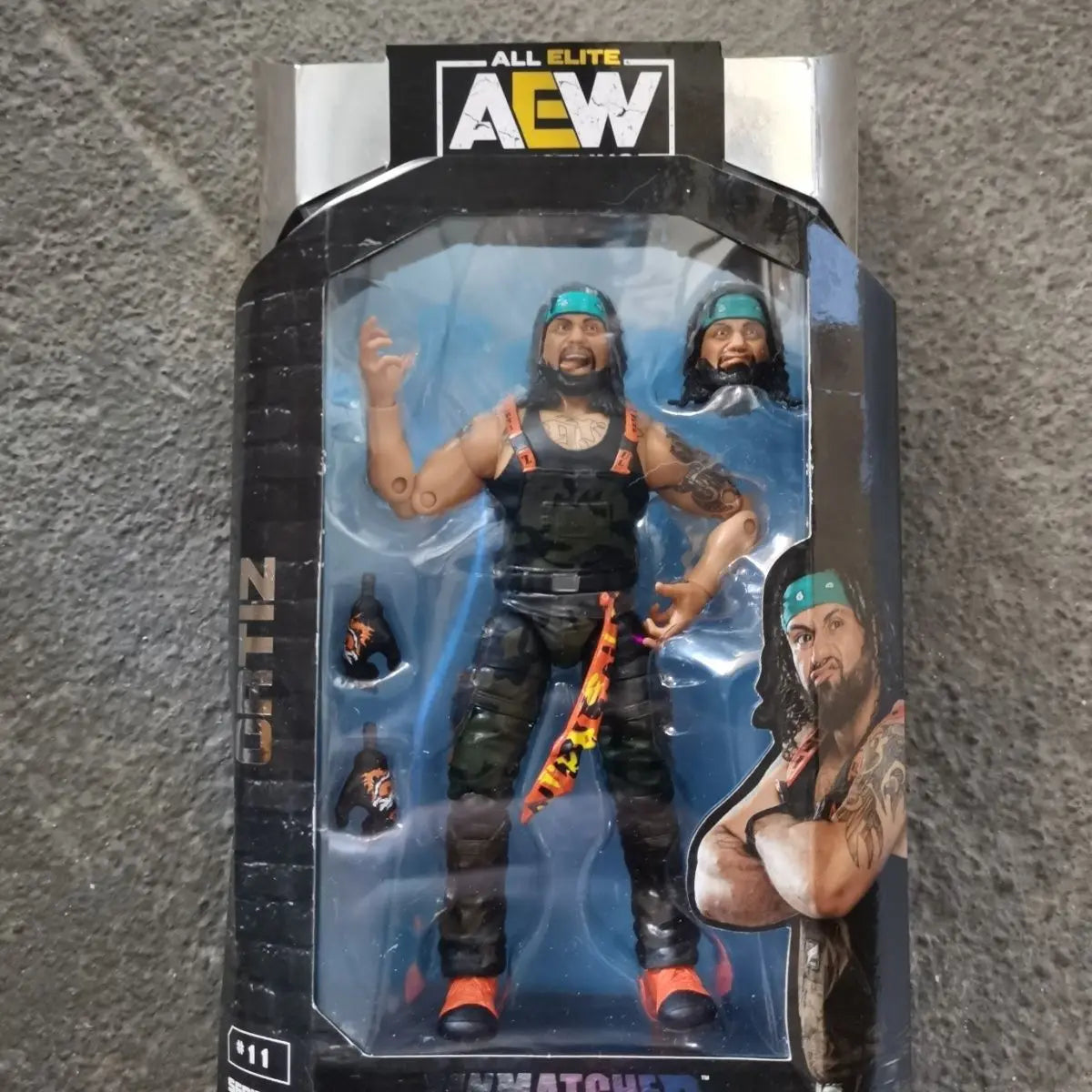 6'-7'rare Wwe/aew /wwf/wcw Figure Collection All Elite Wrestling Unmatched Collection Jon Moxley Darby Allin Pvc Action Figures