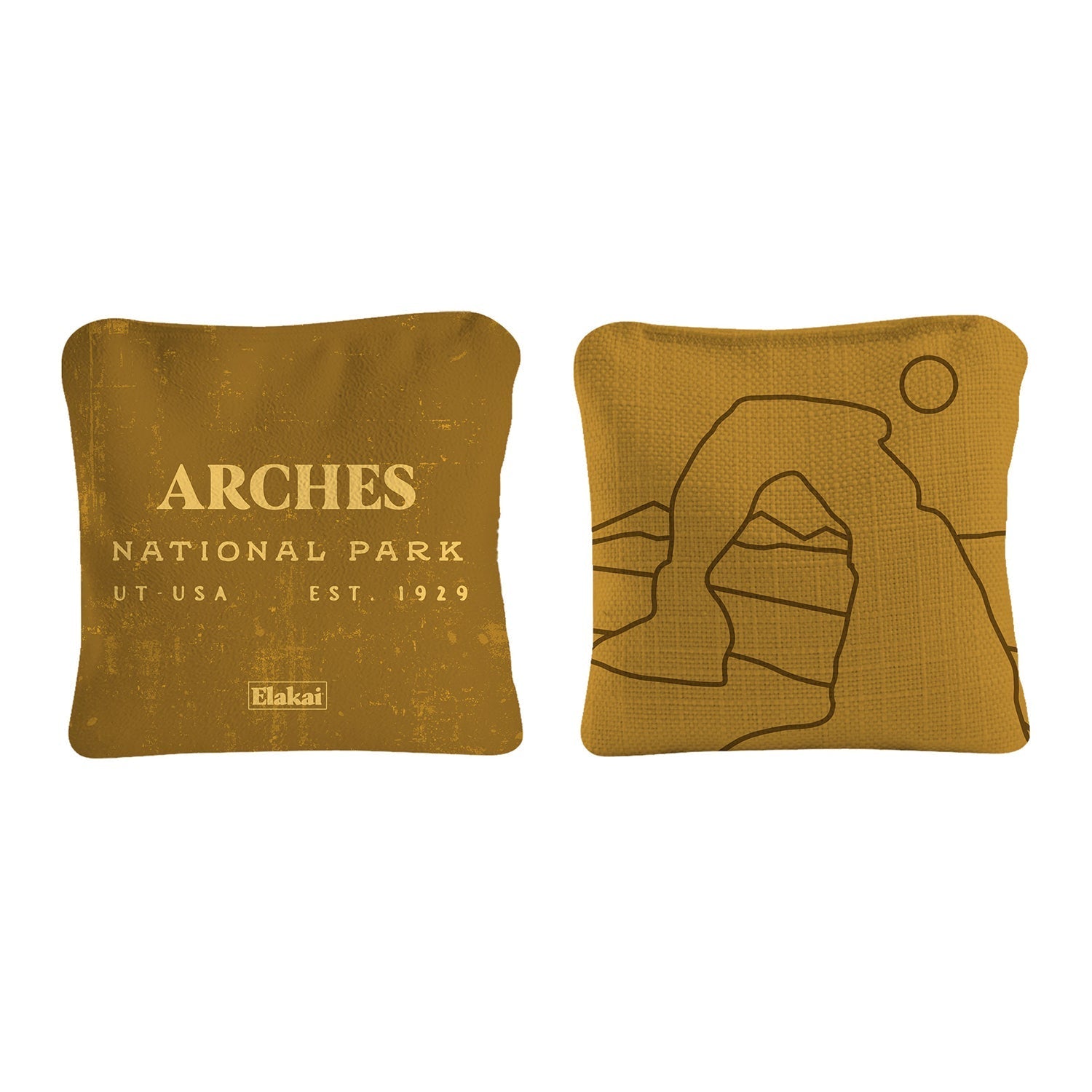 6-in Dual-Sided Cornhole Bags | National Parks Collection