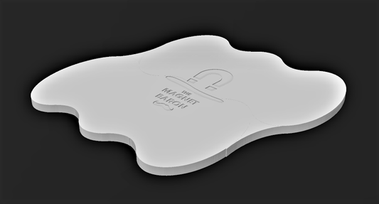 6-Man Oval Cloud Plasteel & Adhesive Movement Tray