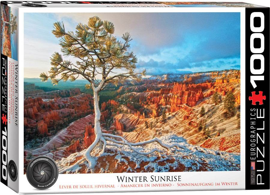 Puzzle: HDR Photography - Winter Sunrise - 
