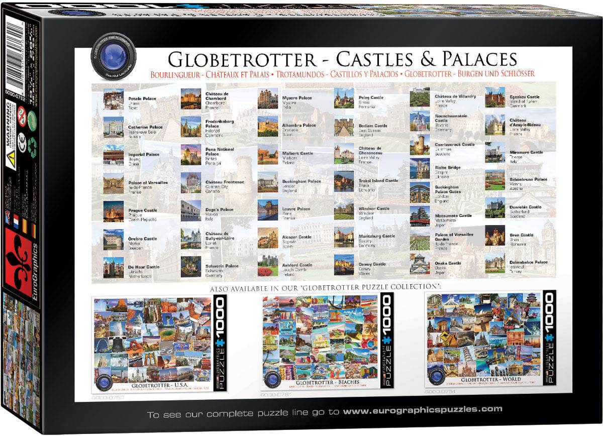 Puzzle: The Globetrotter Collection - Castles and Palaces Globetrotter - 