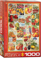 Puzzle: Seed Catalogue Collection - Fruits Seed Catalog Collection - 