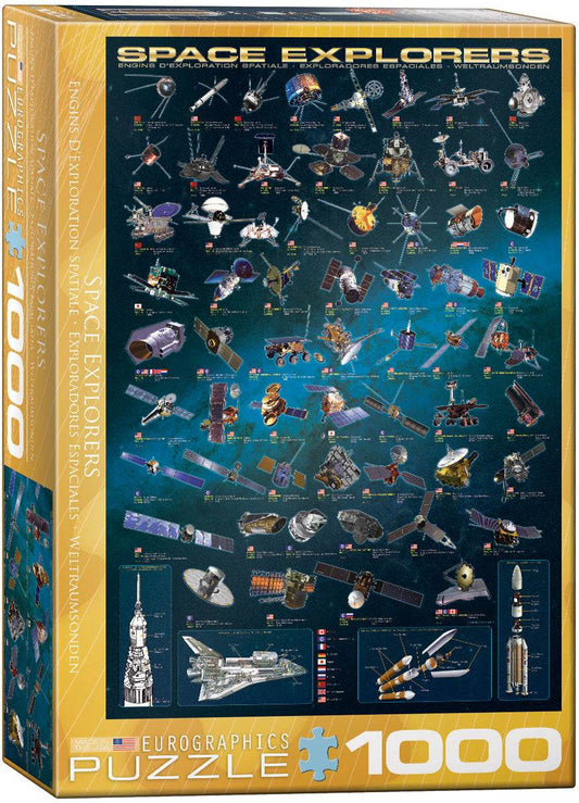 Puzzle: Space Exploration - Space Explorers - 