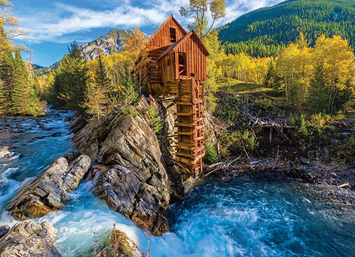 Puzzle: HDR Photography - Crystal Mill - 