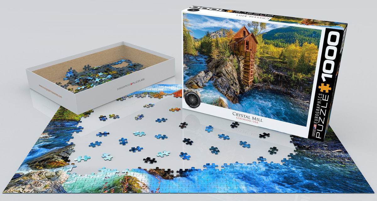 Puzzle: HDR Photography - Crystal Mill - 