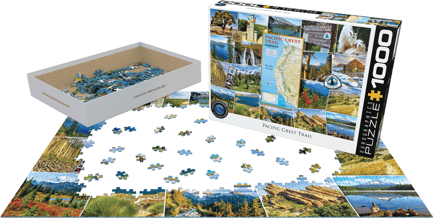 Puzzle: The Globetrotter Collection - Pacific Crest Trail - 
