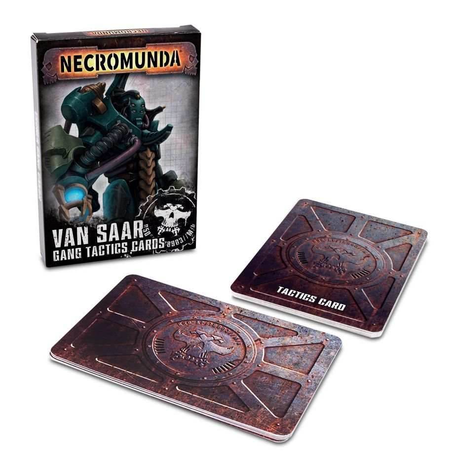 Necromunda: Van Saar Gang Tactics Cards (Second Edition) - 