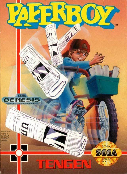Paperboy (Sega Genesis) - Game Manual Only