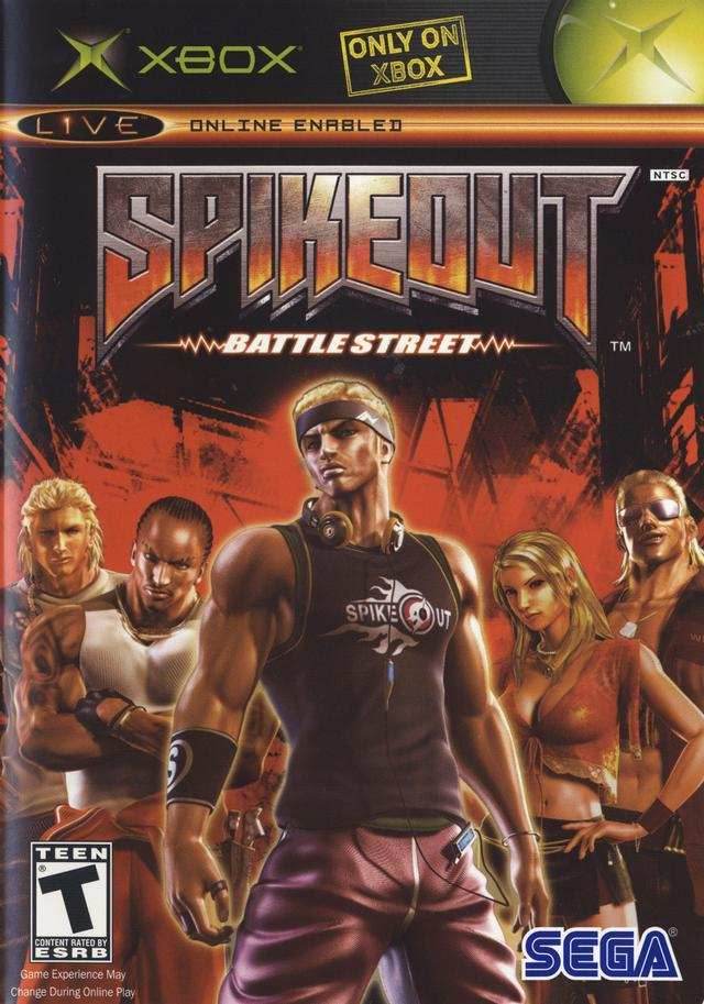 Spikeout Battle Street (Xbox) - Game Manual Only