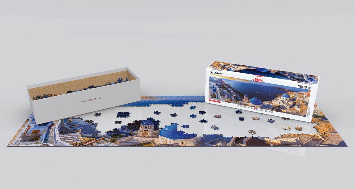 Puzzle: Panoramic Puzzles - Santorini, Greece - 