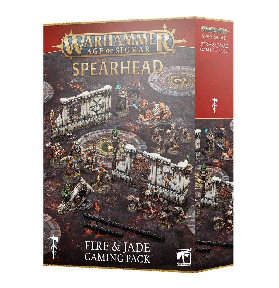 Age of Sigmar: Gaming Pack - Fire and Jade - 