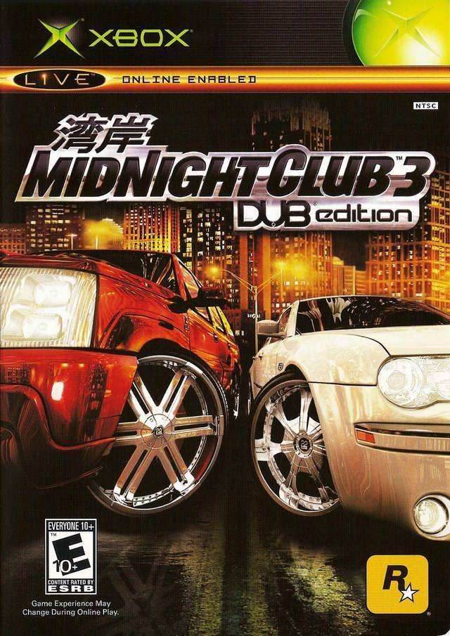 Midnight Club 3 DUB Edition (Xbox) - Game Manual Only