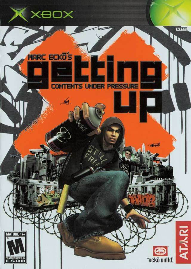 Marc Ecko's Getting Up Contents Under Pressure (Xbox) - Game Manual Only