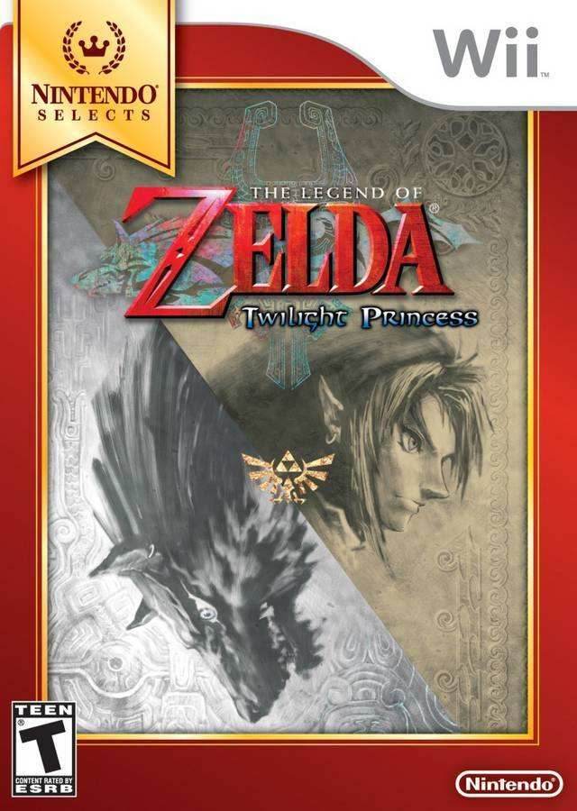 The Legend of Zelda: Twilight Princess (Nintendo Selects) (Wii) - Game Manual Only