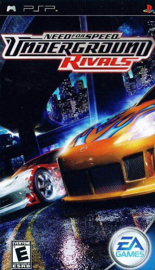 Need For Speed: Underground Rivals (PSP) - Game Manual Only