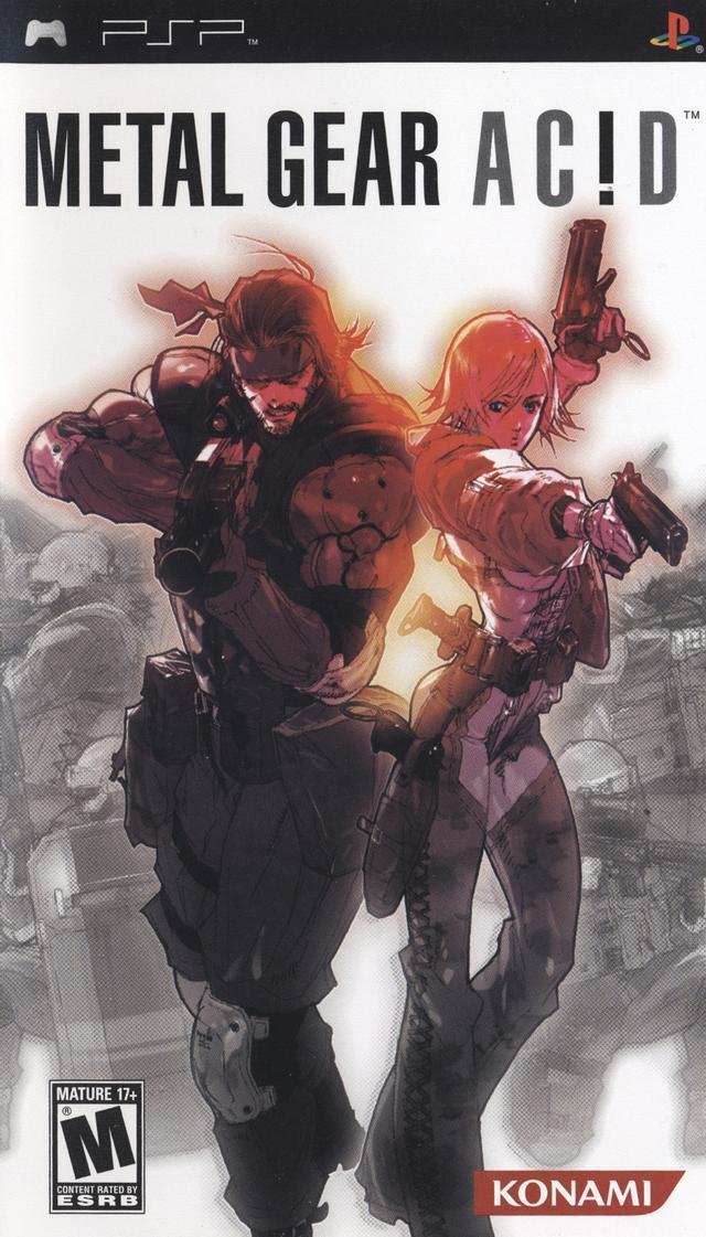 Metal Gear Acid (PSP) - Game Manual Only
