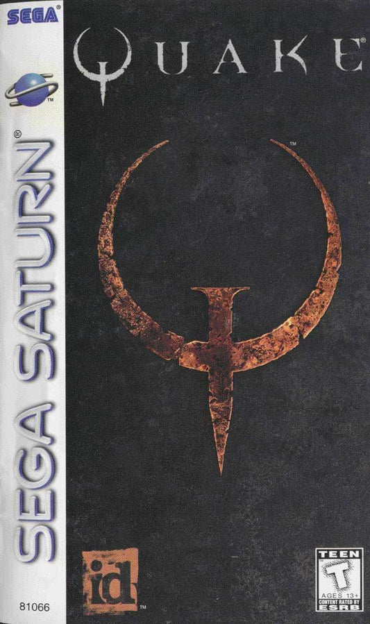 Quake (Sega Saturn) - Game Manual Only