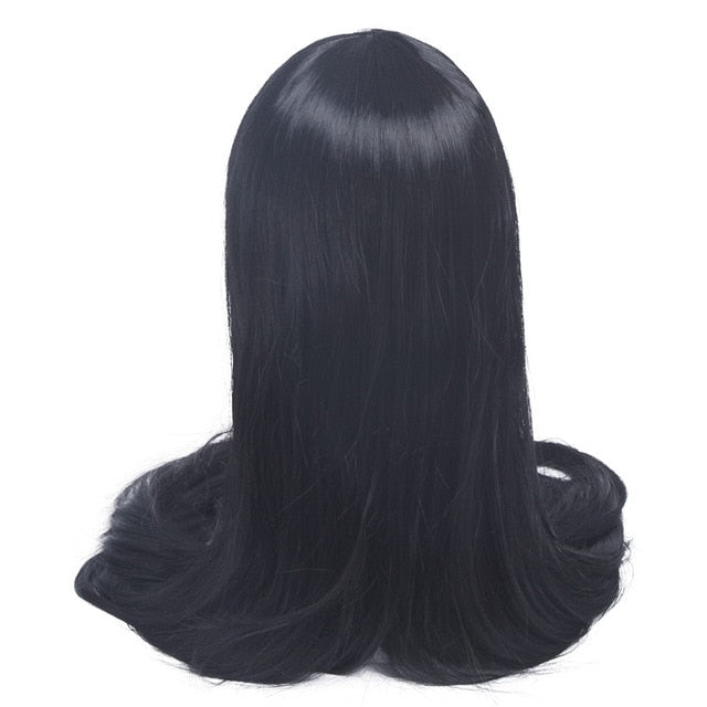 60inch 150cm Long Women Cosplay Wigs 7 Colors Straight Beige Black Blonde Synthetic Hair Perucas Cosplay Wig