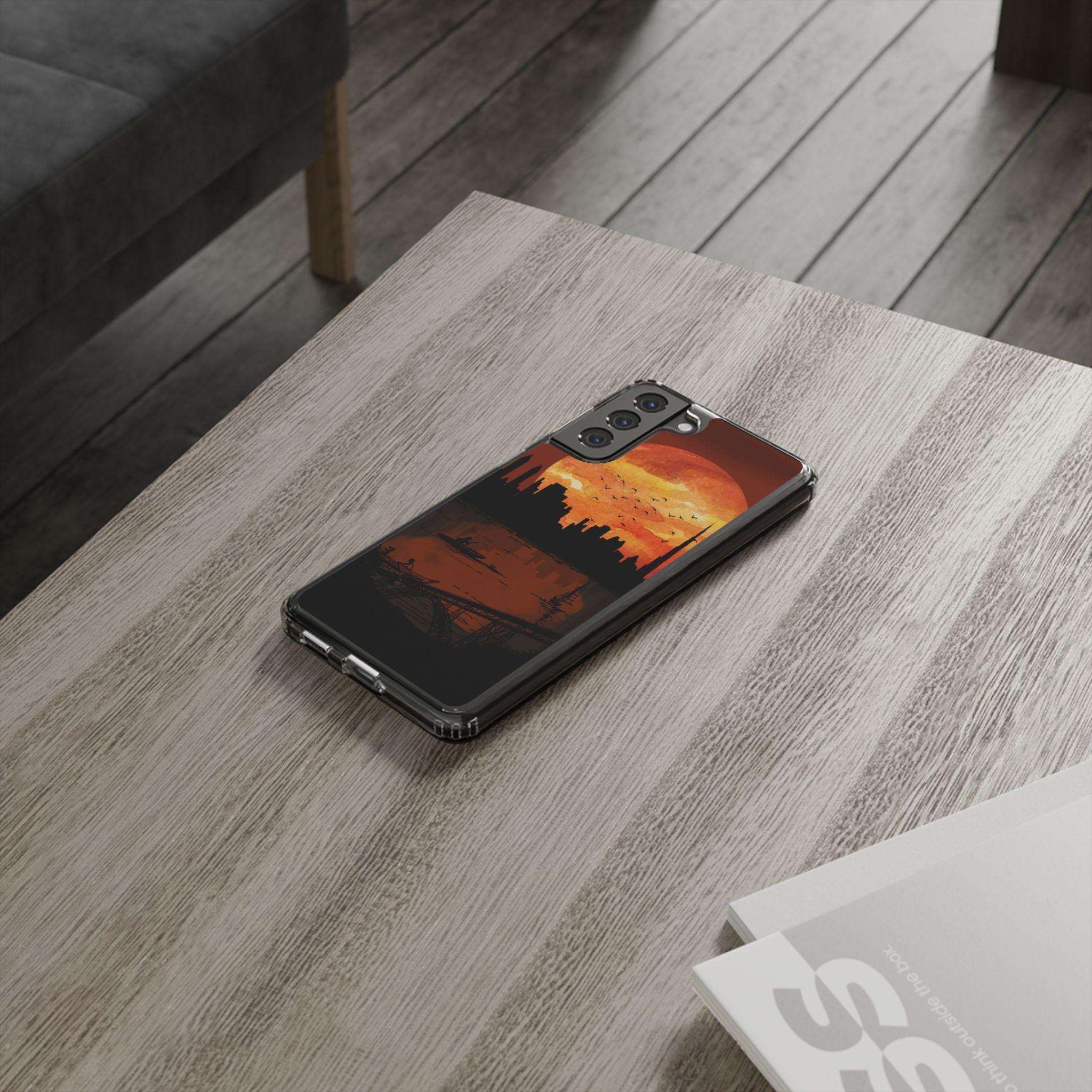Fading Fire: The Mystery of the Dark Sunset Clear Cases