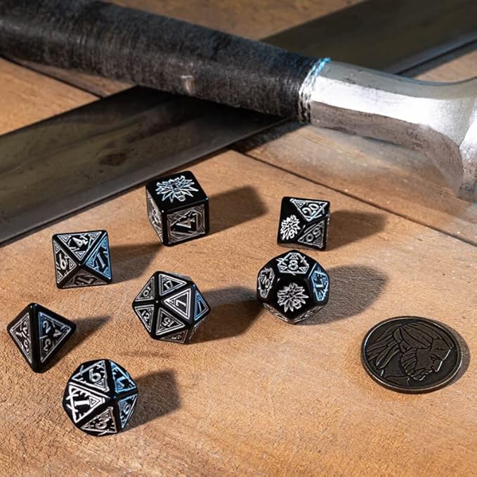 The Witcher Set & Coin - Geralt