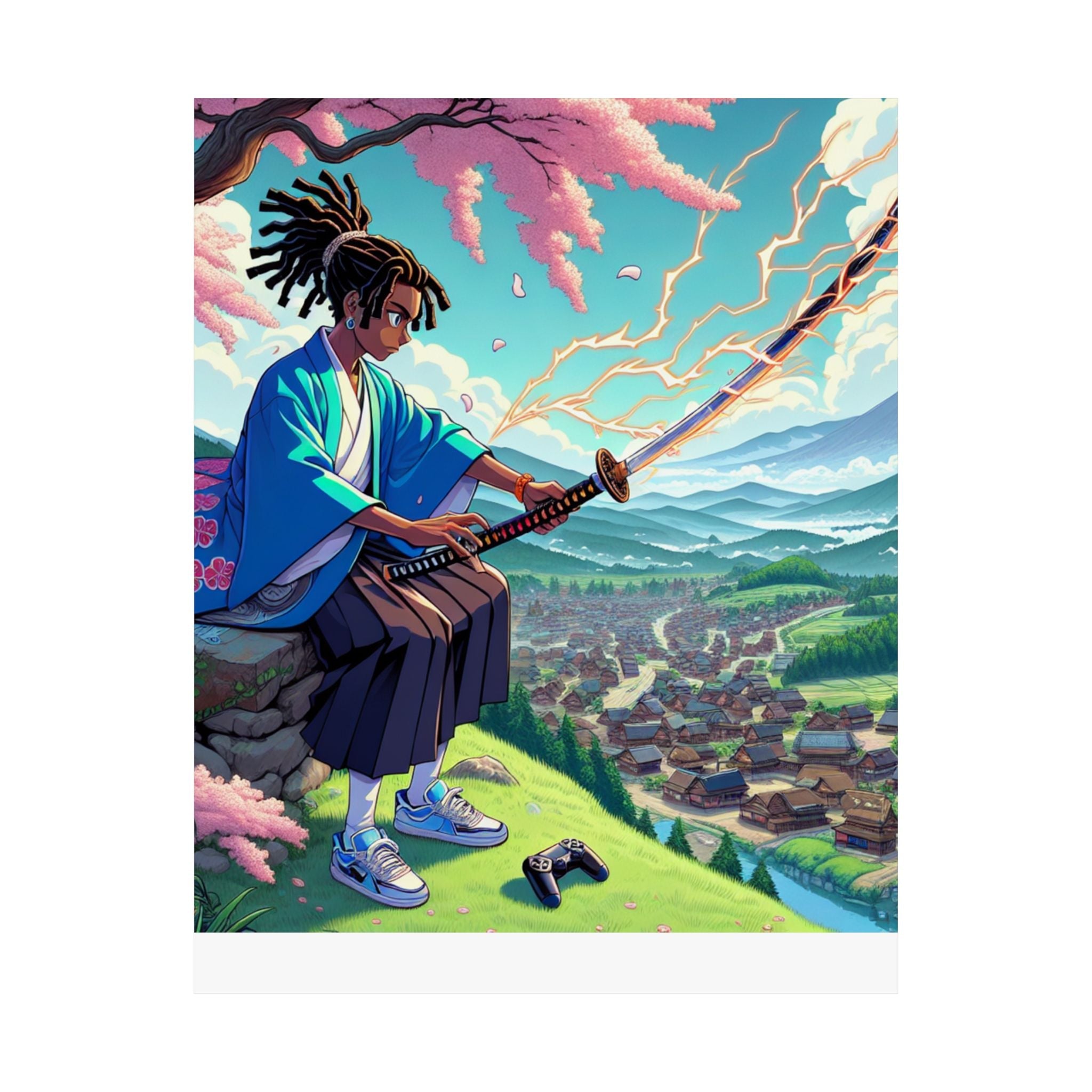 The electric hill  Posters
