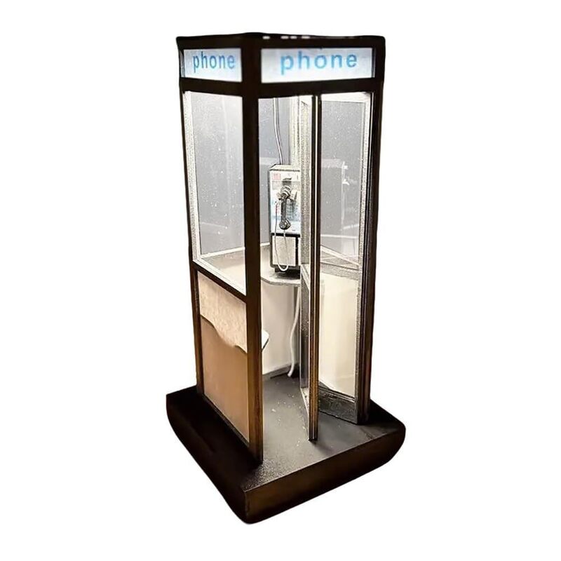 Phone Booth Table Lamp , insert a few coins and go anywhere in time.