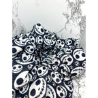 Jack Face Halloween Bullet Scrunchie - 