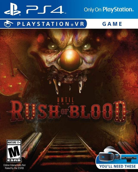 Until Dawn: Rush of Blood VR (Playstation 4) - Game Only