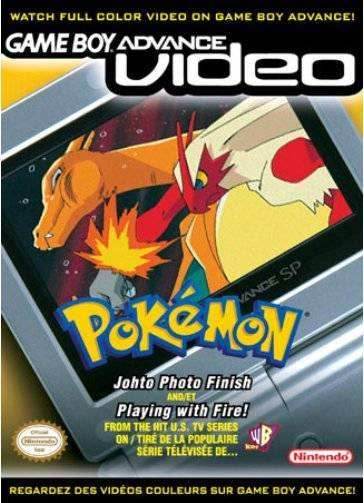 GBA Video Pokemon: Johto Photo Finish and Playing with Fire (Gameboy Advance) - Game Manual Only