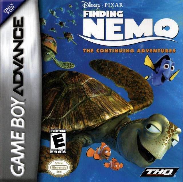 Finding Nemo The Continuing Adventures (Gameboy Advance) - Game Manual Only