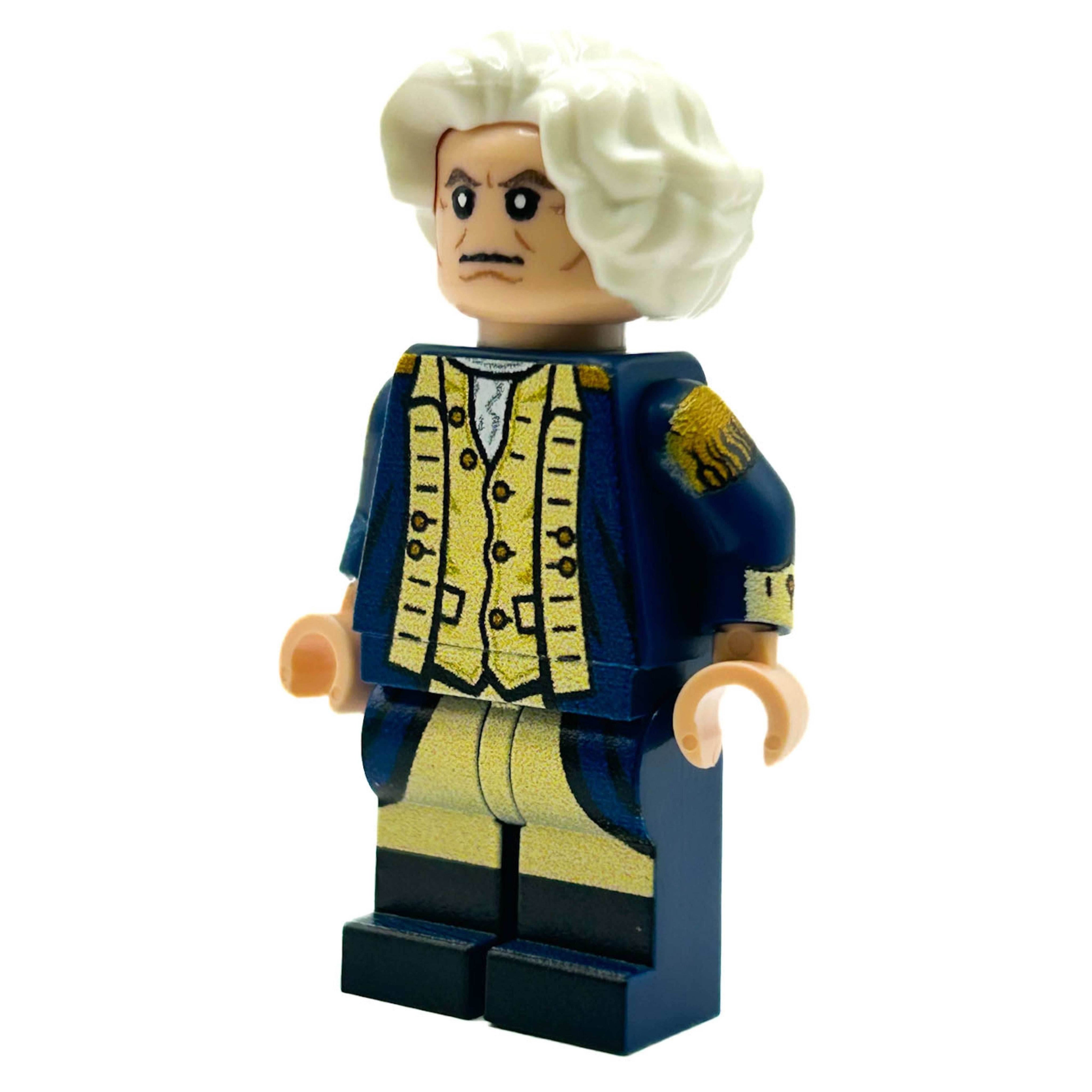 GEORGE WASHINGTON Minifig made using LEGO parts - 