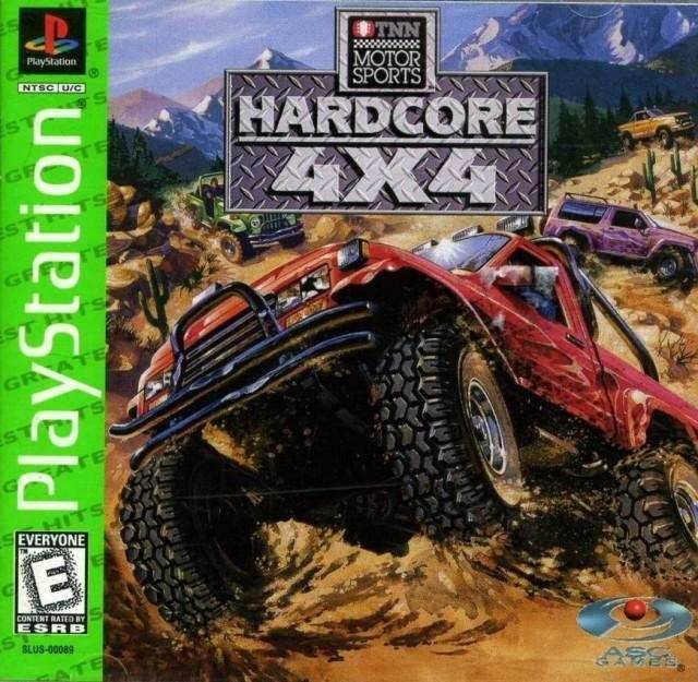 TNN Motorsports Hardcore 4X4 (Playstation) (Greatest Hits) - Game Manual Only