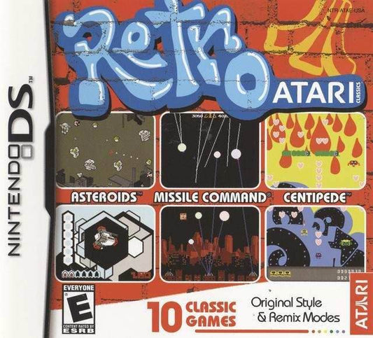 Retro Atari Classics (Nintendo DS) - Game Manual Only