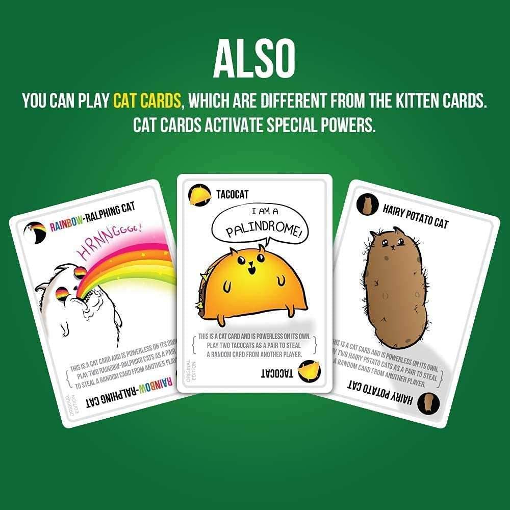 Exploding Kittens: Streaking Kittens Expansion - 