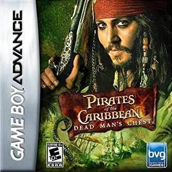 Pirates of the Caribbean: Dead Mans Chest (Gameboy Advance) - Game Manual Only