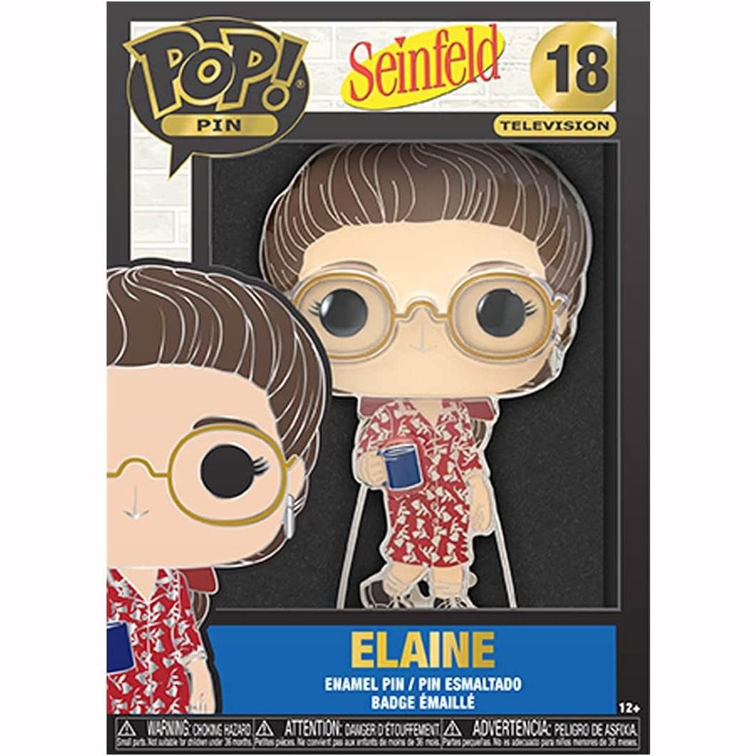 Funko Pop! Pins: Seinfeld - Elaine Enamel Pin - 